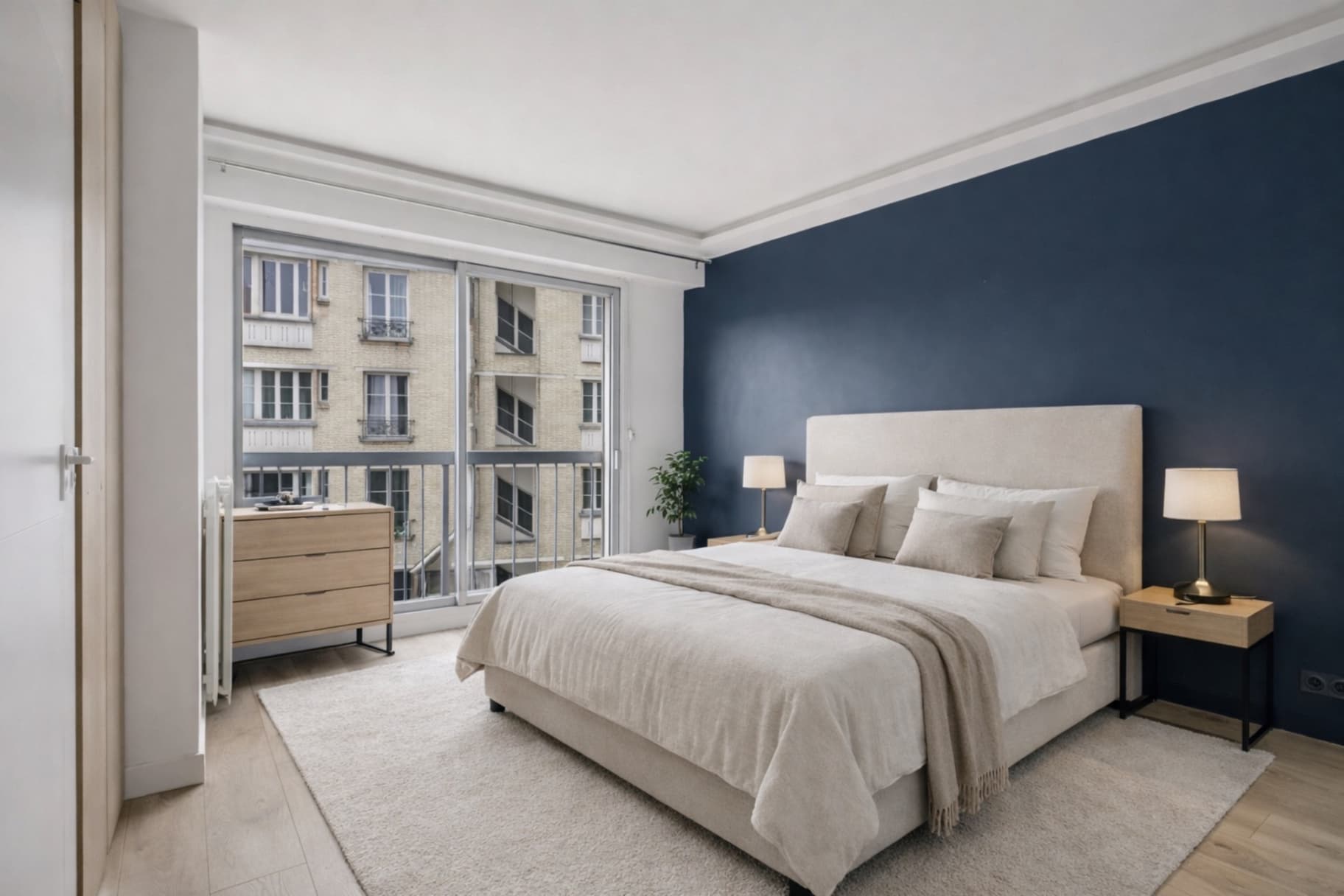 PARIS 16 - Appartement 3 pièces avec balcon et ascenseur