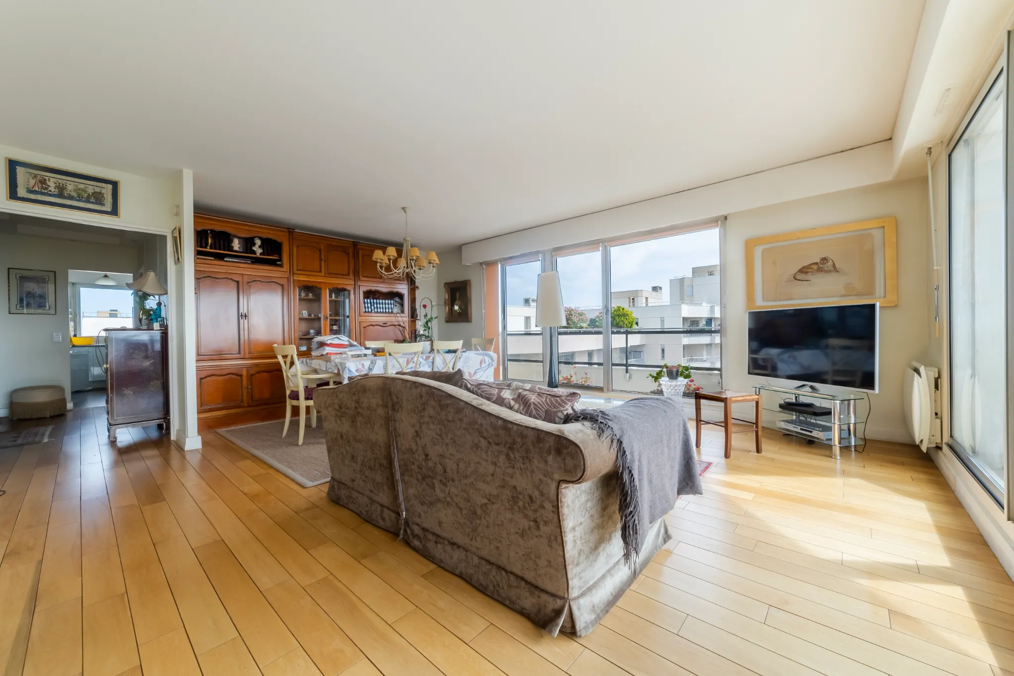 Courbevoie/ Bécon appartement 3P 83 m²